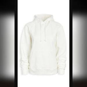 Reformation Tanner Classic Hoodie In Vintage White